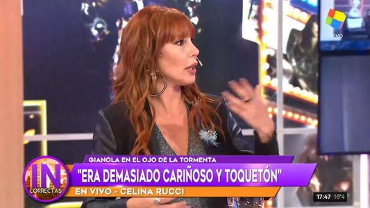 Celina Rucci relató su experiencia laboral con Fabián Gianola: Tenía la actitud de abrazarte y apretarte