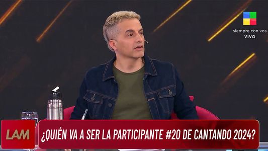 Ángel de Brito anunció qué inesperada figura se suma al Cantando 2024