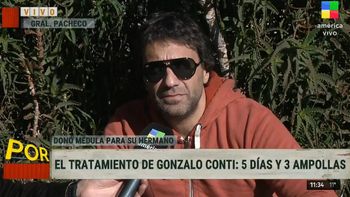 Gustavo Conti habló luego de donarle la médula a su hermano: Él lo haría por mí