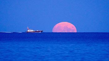 Impresionante: las mejores imágenes de la Luna de cosecha