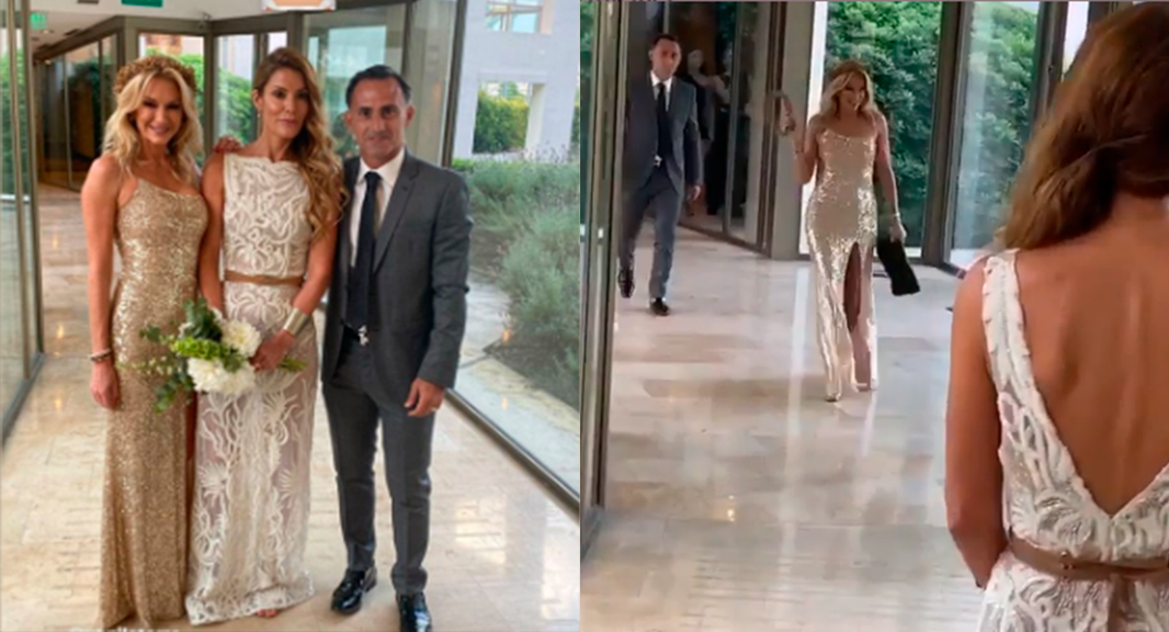¿Están separados? Yanina y Diego Latorre, juntos en el casamiento de una amiga de la panelista