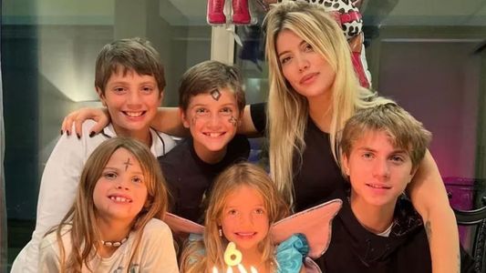Qué hizo uno de los hijos de Wanda Nara cuando se enteró lo que decía Jorge Lanata de su mamá
