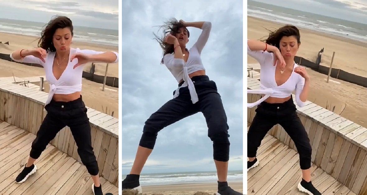 Sofía Jujuy Jiménez se mostró en Pinamar y enfrentó las críticas: Cumplí con todo lo que se pide