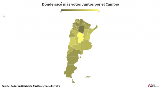 Radiografía del voto a Mauricio Macri: ¿En qué provincias le fue mejor y en cuáles peor en las PASO?