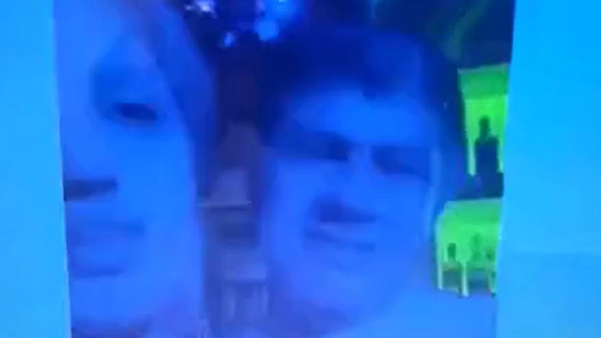 El video que filmó Ferni Ayala junto a Esteban Rojas (Foto: captura de video).