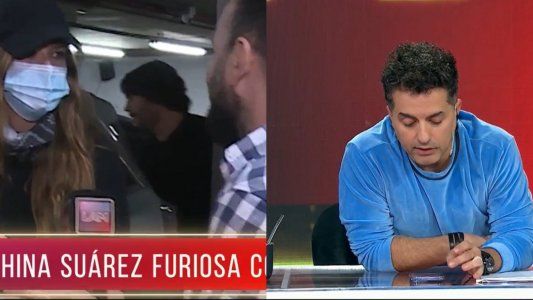 El enojo de la China Suárez con el cronista de LAM: La próxima vez...