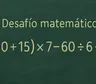 Desafío Matemático: esta cuenta con paréntesis tiene su clave en el apuro