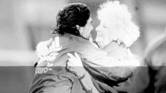 Estela de Carlotto: Maradona tenía clarísimo qué significaba la lucha de las Abuelas