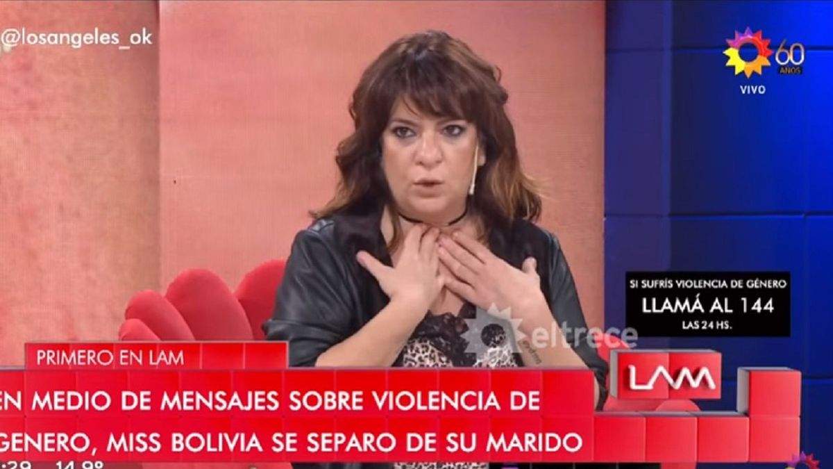 Andrea Taboada reveló que sufrió violencia de género con una ex pareja: Me  agarró del cuello