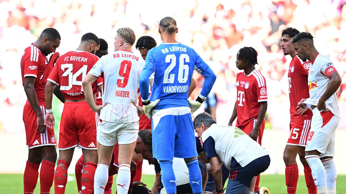 Preocupación en el Bayern Múnich: el desesperante momento en el que un jugador se desvaneció durante el partido