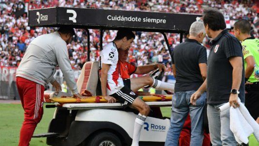 Se confirmó la lesión de Nacho Fernández y estará dos semanas afuera