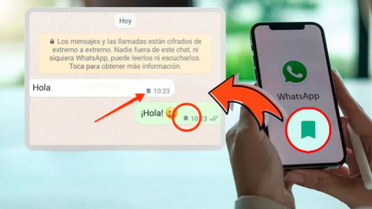 WhatsApp: Qué significa el nuevo ícono de la bandera que aparece en los mensajes