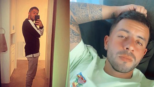 Un romántico: Matías Defederico se tatuó el nombre de su novia