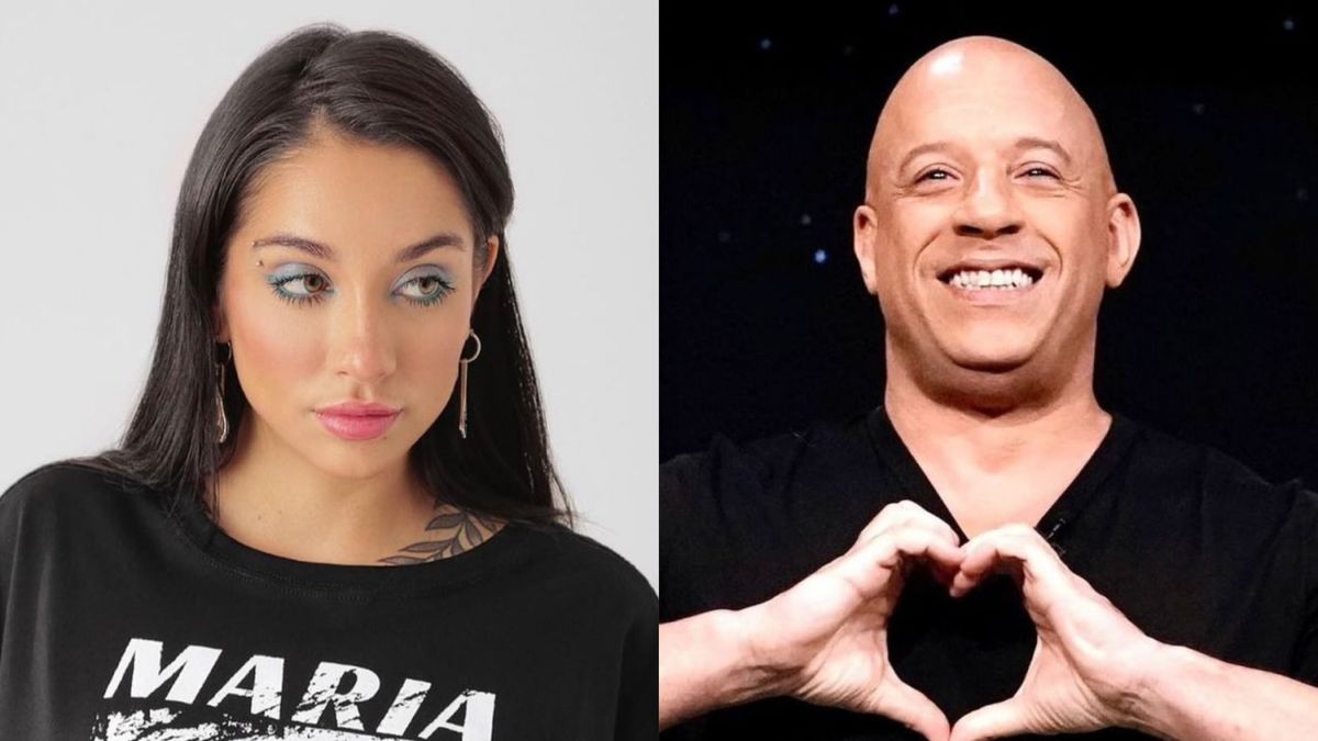 Las fotos del encuentro de María Becerra y Vin Diessel que explotaron las redes