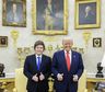 Qué dice la carta que le regaló Javier Milei a Donald Trump durante la cumbre en la Casa Blanca