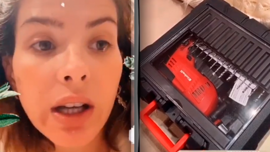 La China Suárez quiso colgar una hamaca del cielo raso y casi rompe toda la casa