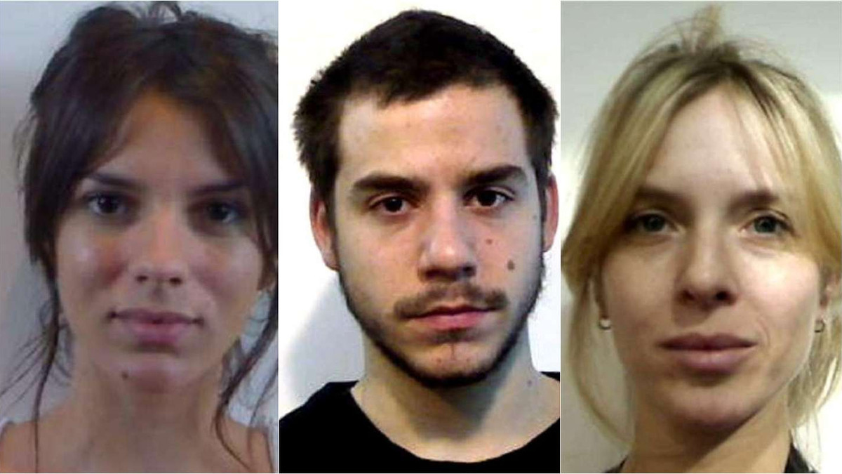 Gimena Accardi, Fer Dente y Carla Peterson.