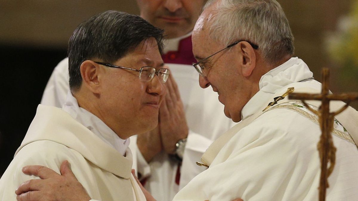 Luis Tagle, el carismático cardenal asiático que suena como sucesor del papa Francisco.