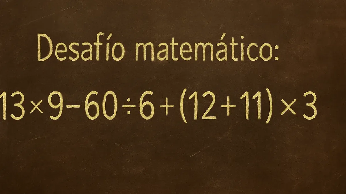 La regla esencial para resolver este desafío matemático es conocido como PEMDAS (por sus siglas en inglés) o jerarquía de operaciones.