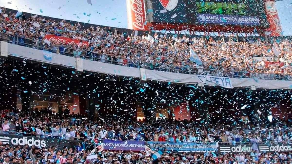 La cancha de River estará a un 30% para ver a la Selección Argentina.