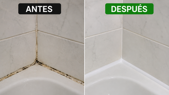 Ni bicarbonato ni vinagre: el MÉTODO para limpiar las zonas más difíciles de la silicona de la ducha ennegrecida