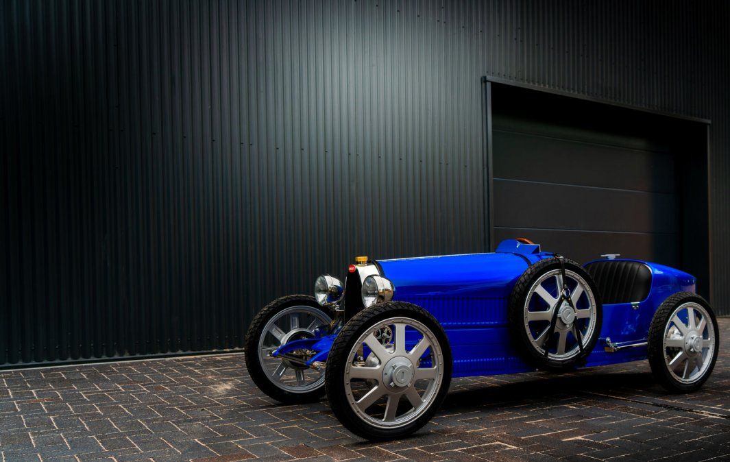 Bugatti Baby II, la nueva versión eléctrica de un auto de 1926