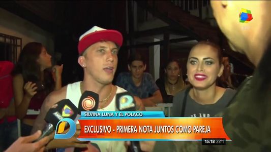 Silvina Luna y El Polaco enfrentaron a la prensa luego de blanquear el romance