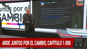 Esteban Trebucq cuestionó las peleas en Juntos por el Cambio. Esteban Trebucq cuestionó las peleas en Juntos por el Cambio.