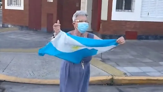 Murió la abuela Lalalá, la mujer que se hizo viral con los festejos de la Selección en el Mundial 2022