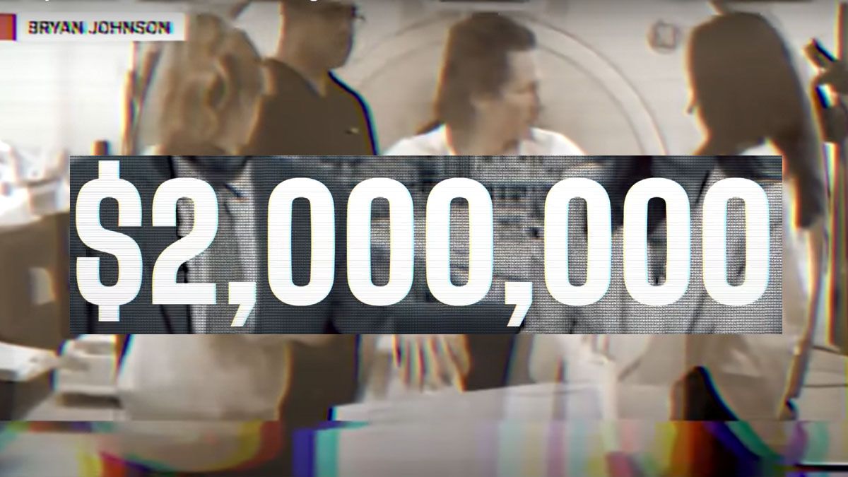 Bryan utiliza 2 millones de dólares por año en búsqueda de la eterna juventud. (Foto: Captura de TV)