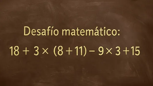 Desafío matemático: la cuenta es fácil, pero muchos cometen un error frecuente