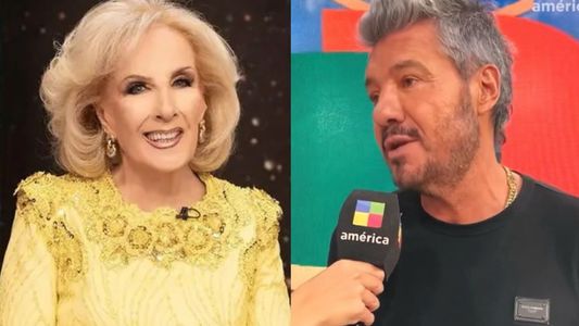 Marcelo Tinelli se refirió al posible desembarco de Mirtha Legrand a la pantalla de América TV: El canal está...