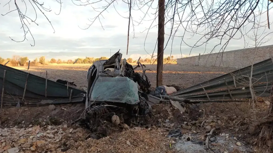Accidente fatal en Mendoza: dos hombres murieron tras impactar contra un poste