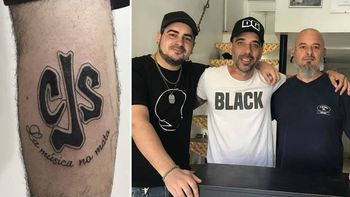 Lucas Tisera: Era algo que siento todo el tiempo, merecía tatuarlo