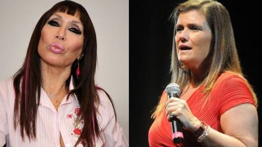 Moria Casán destrozó a Pilar Sordo: Se tragó un pedazo de hielo...