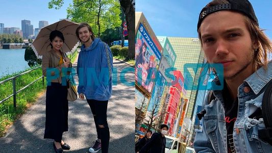 Franco Masini de vacaciones en Japón: Me encanta conocer otras culturas