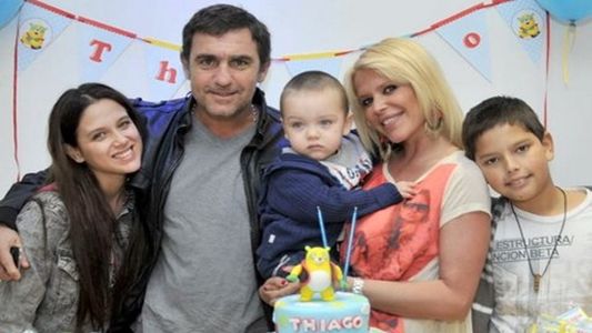 El hijo de Nazarena Vélez y Fabián Rodríguez cumplió 2 años