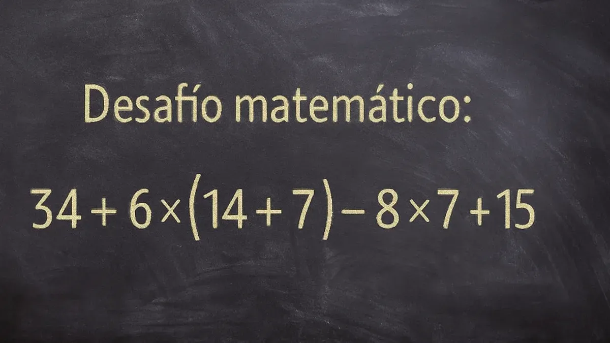 La regla esencial para resolver este desafío matemático es conocido como PEMDAS (por sus siglas en inglés) o jerarquía de operaciones.
