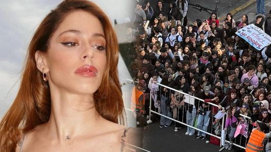 Trompadas, caos y tensión entre las fans de Tini Stoessel por su recital callejero