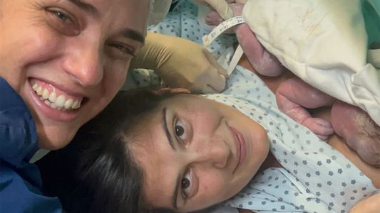 Las tiernas fotos de Simona, la hija recién nacida de la actriz de Rebelde Way Jazmín Beccar Varela
