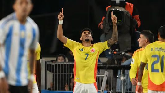 Un verdadero golazo: el tanto de Luis Díaz que puso en ventaja a Colombia sobre la Selección Argentina
