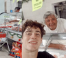 Franco Colapinto sorprendió con su visita en un supermercado