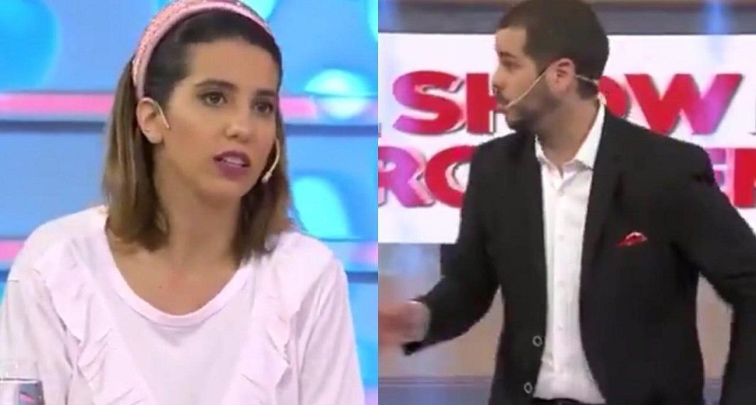 Cinthia Fernández se fue llorando de El show del problema luego de un cruce al aire con Nicolás Magaldi