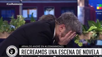 Arnaldo André cacheteó al aire a Jey Mammon