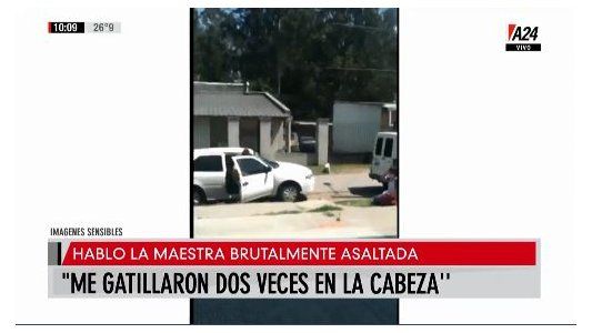Brutal asalto a una maestra en la puerta de una escuela en Mar del Plata