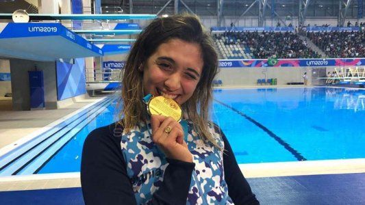 Lima 2019: Pignatiello ganó los 400 metros libre y sumó el primer oro para la natación argentina
