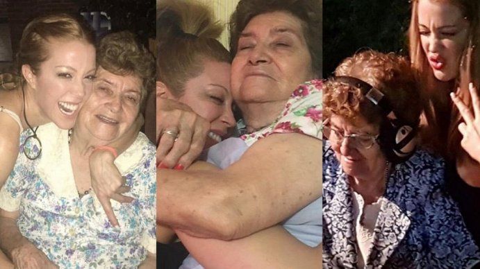 La tristeza de Miriam Lanzoni por la muerte de su abuela: Lo diste todo