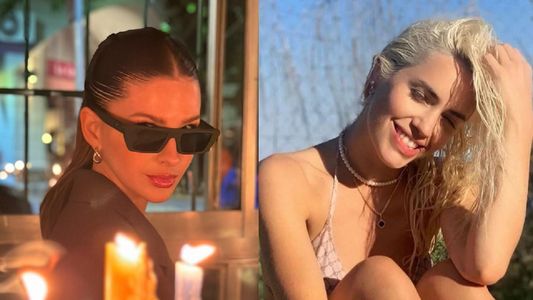 La China Suárez recordó las noches de baño juntas con Lali Espósito