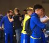 El video de la intimidad de Boca antes de la final: bendición de Riquelme a Battaglia y abrazos a todo el plantel