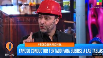 Alejandro Fantino, tentado para hacer teatro en el verano
